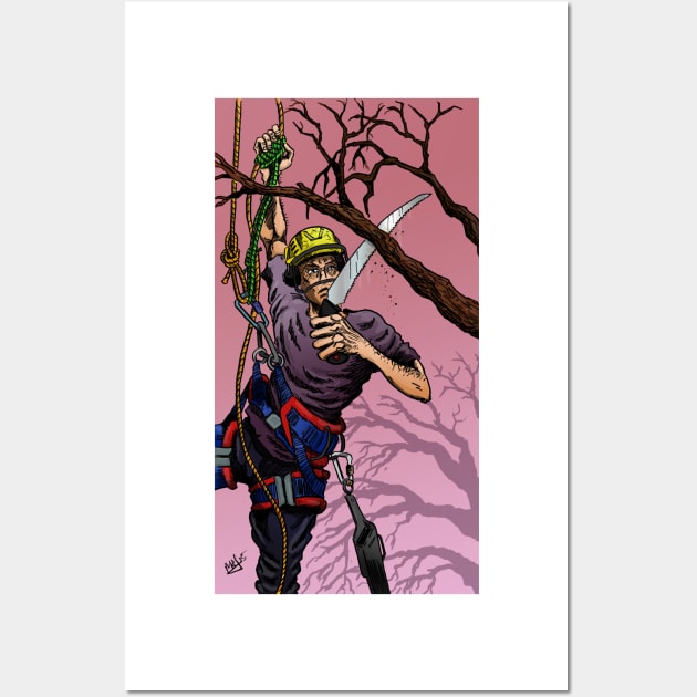 Tree Surgeon Wall Art by matjackson